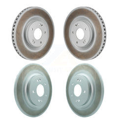 Genius KG-101914 Disc Brake Rotor for 2021-2025 Kia Sorento, Hyundai Santa Fe - Front and Rear
