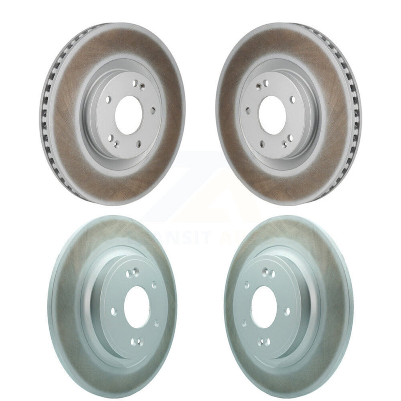 Genius KG-101914 Disc Brake Rotor for 2021-2025 Kia Sorento, Hyundai Santa Fe - Front and Rear