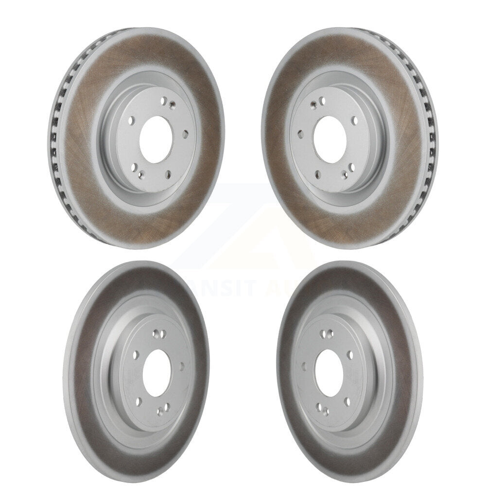 Genius KG-101916 Disc Brake Rotor for 2022-2025 Hyundai Santa Fe, Kia Sorento, Hyundai Santa Cruz - Front and Rear