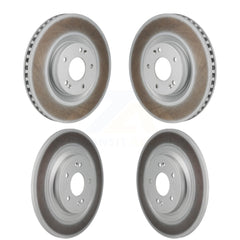 Genius KG-101916 Disc Brake Rotor for 2022-2025 Hyundai Santa Fe, Kia Sorento, Hyundai Santa Cruz - Front and Rear