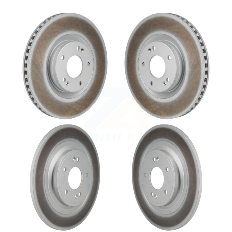 Genius KG-101916 Disc Brake Rotor for 2022-2025 Hyundai Santa Fe, Kia Sorento, Hyundai Santa Cruz - Front and Rear