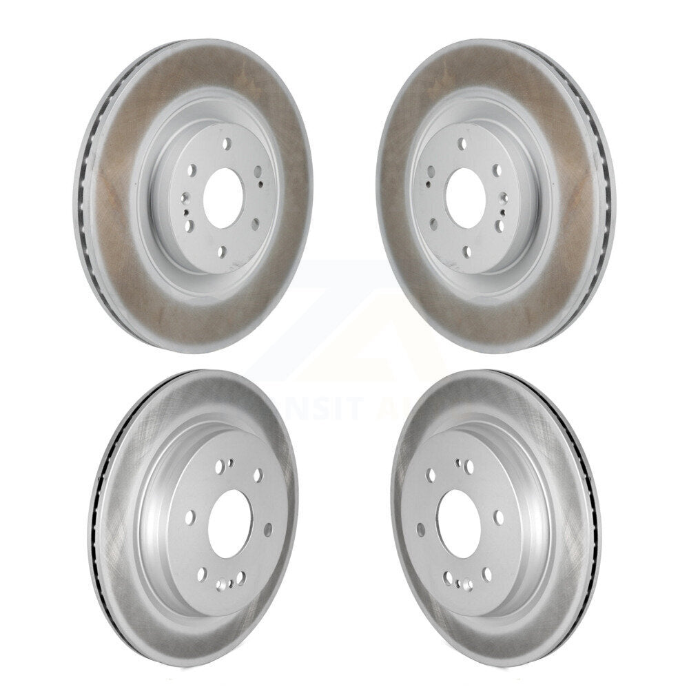 Genius KG-101918 Disc Brake Rotor for 2020-2024 Chevrolet Silverado 1500 LTD, GMC Sierra 1500 Limited and More - Front and Rear