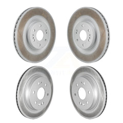 Genius KG-101918 Disc Brake Rotor for 2020-2024 Chevrolet Silverado 1500 LTD, GMC Sierra 1500 Limited and More - Front and Rear
