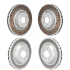 Genius KG-101923 Disc Brake Rotor for 2017-2021 Mercedes-Benz E350, Mercedes-Benz E300 - Front and Rear