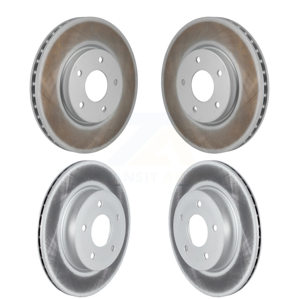Genius KG-101925 Disc Brake Rotor for 2022-2023 Nissan Rogue - Front and Rear