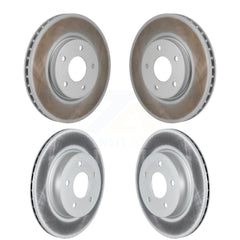 Genius KG-101925 Disc Brake Rotor for 2022-2023 Nissan Rogue - Front and Rear