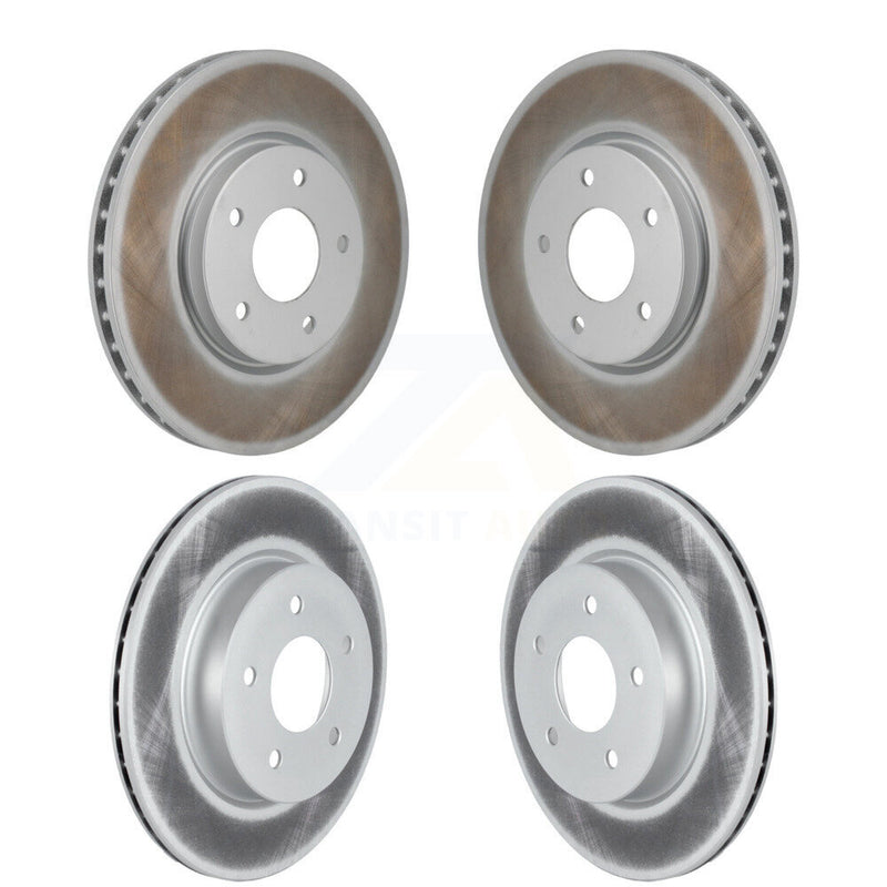 Genius KG-101925 Disc Brake Rotor for 2022-2023 Nissan Rogue - Front and Rear