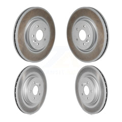 Genius KG-101926 Disc Brake Rotor for 2016-2018 Jaguar XF - Front and Rear