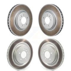 Genius KG-101931 Disc Brake Rotor for 2020-2021 Land Rover Range Rover Sport, Land Rover Range Rover - Front and Rear