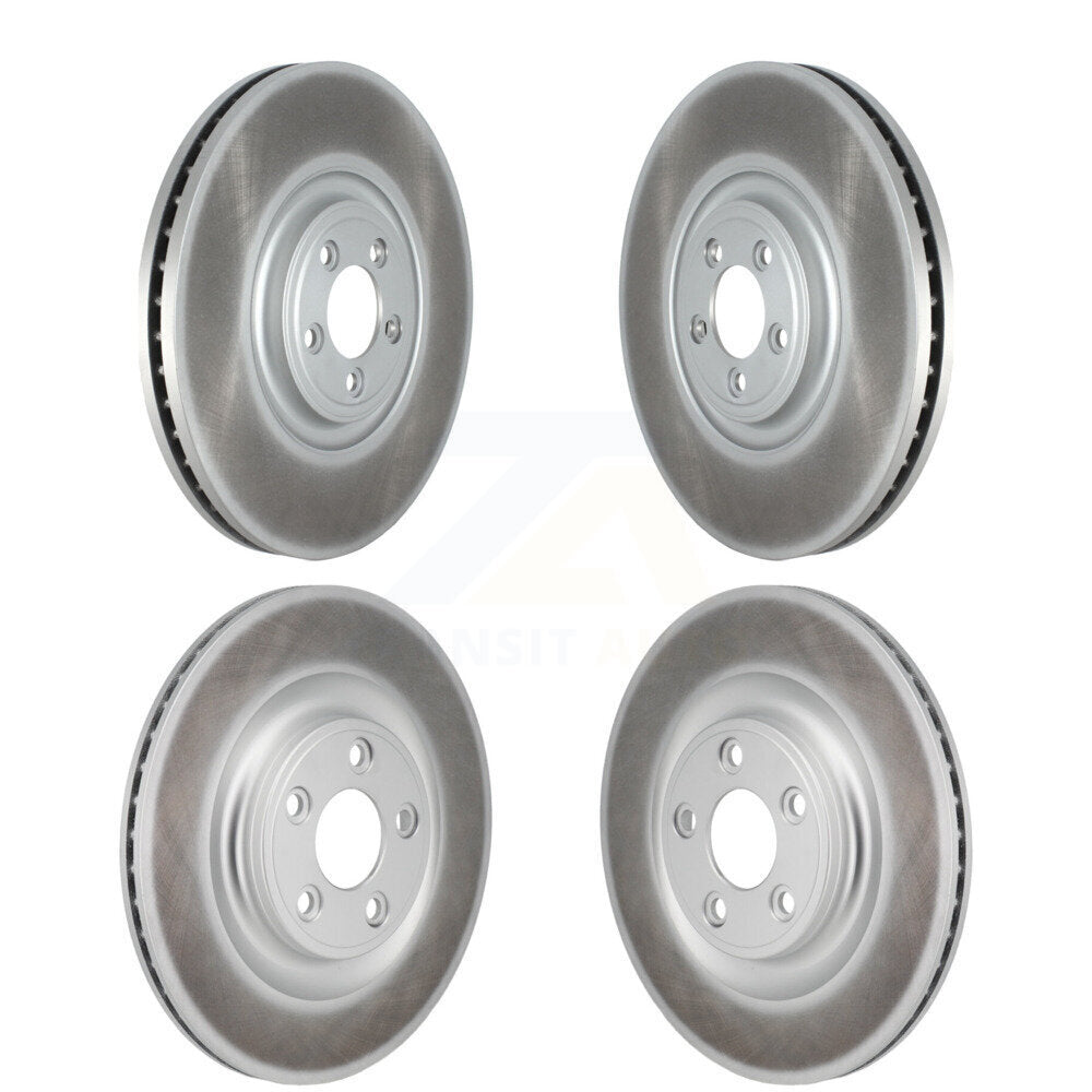 Genius KG-101933 Disc Brake Rotor for 2017-2019 Jaguar XJ - Front and Rear