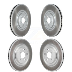 Genius KG-101933 Disc Brake Rotor for 2017-2019 Jaguar XJ - Front and Rear