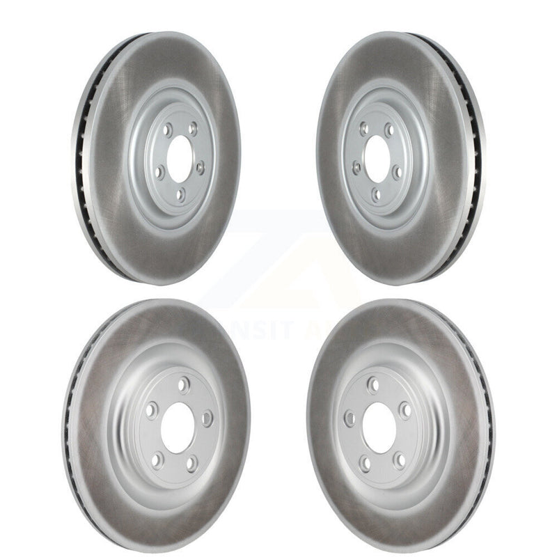 Genius KG-101933 Disc Brake Rotor for 2017-2019 Jaguar XJ - Front and Rear