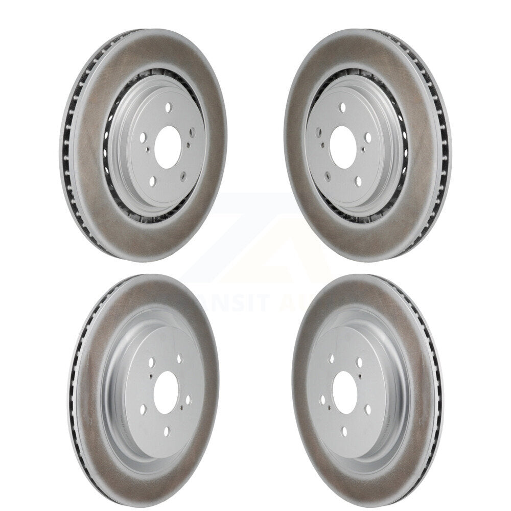 Genius KG-101942 Disc Brake Rotor for 2020-2025 Lexus RX350, Lexus RX350h, Toyota Highlander - Front and Rear