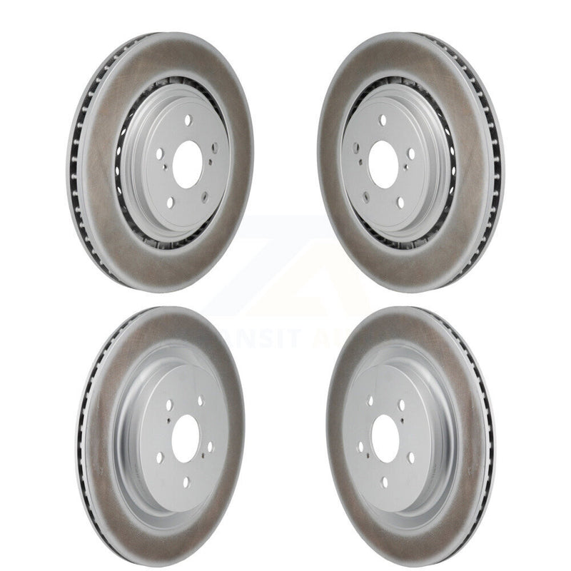 Genius KG-101942 Disc Brake Rotor for 2020-2025 Lexus RX350, Lexus RX350h, Toyota Highlander - Front and Rear
