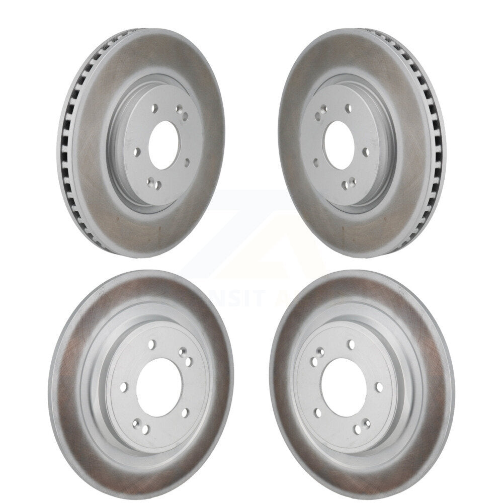 Genius KG-101947 Disc Brake Rotor for 2022-2024 Kia Sportage, Hyundai Tucson - Front and Rear