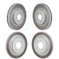 Genius KG-101947 Disc Brake Rotor for 2022-2024 Kia Sportage, Hyundai Tucson - Front and Rear