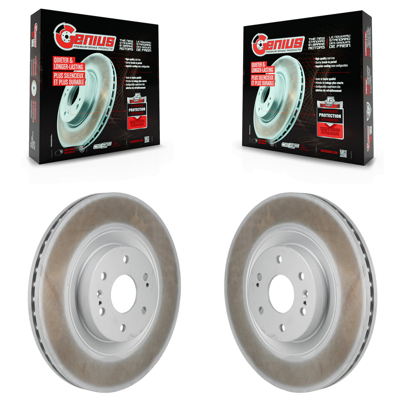 Genius KG-101952 Disc Brake Rotor for 2019-2025 Chevrolet Silverado 1500 LTD, GMC Sierra 1500 Limited and More - Front