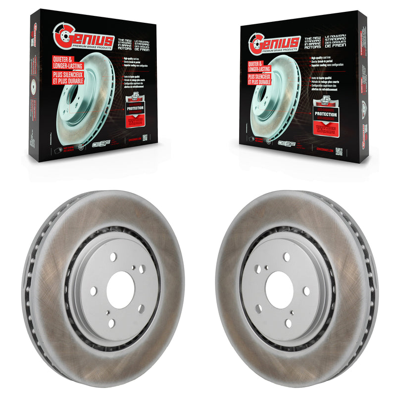 Genius KG-101954 Disc Brake Rotor for 2021-2023 Lexus RZ450e, Subaru Solterra and More - Front