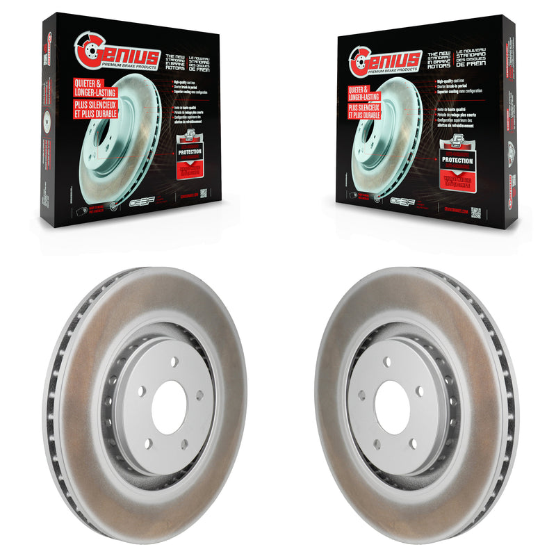 Genius KG-101957 Disc Brake Rotor for 2022-2023 Nissan ARIYA, INFINITI QX60 and More - Front