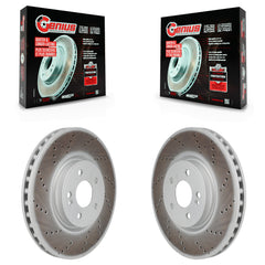 Genius KG-101964 Disc Brake Rotor for 2019-2023 Mercedes-Benz EQB 300, Mercedes-Benz EQB 350 and More - Front
