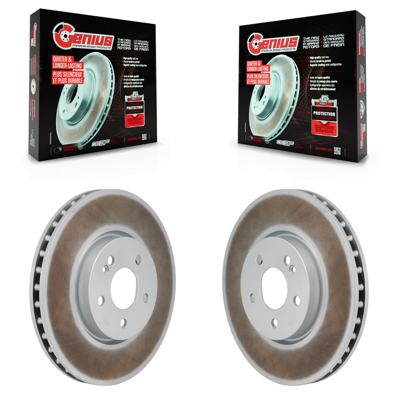 Genius KG-101965 Disc Brake Rotor for 2019-2023 Mercedes-Benz CLA250, Mercedes-Benz A220 - Front