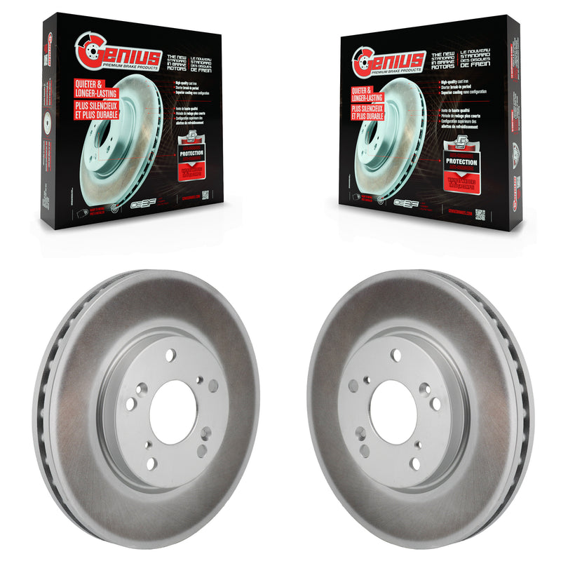 Genius KG-101968 Disc Brake Rotor for 2017-2021 Honda Clarity - Front