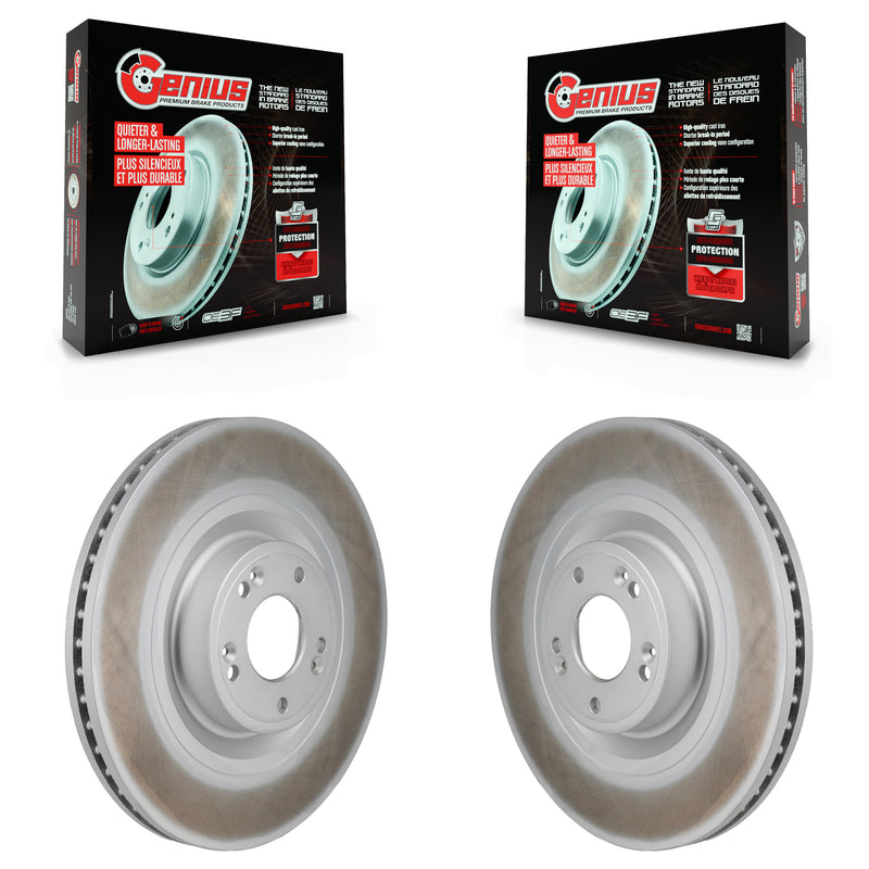 Genius KG-101971 Disc Brake Rotor for 2012-2017 Genesis G80, Hyundai Genesis and More - Front