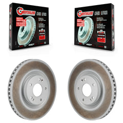 Genius KG-101972 Disc Brake Rotor for 2021-2025 Hyundai Santa Cruz, Hyundai Santa Fe, Kia Sorento - Front