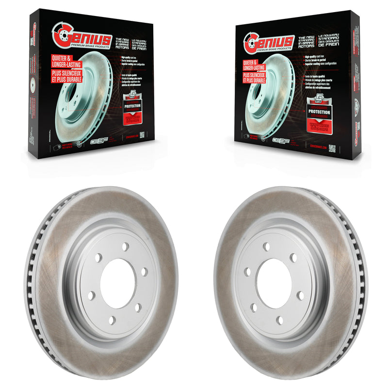 Genius KG-101979 Disc Brake Rotor for 2021-2025 Ford Bronco, Ford Expedition and More - Front