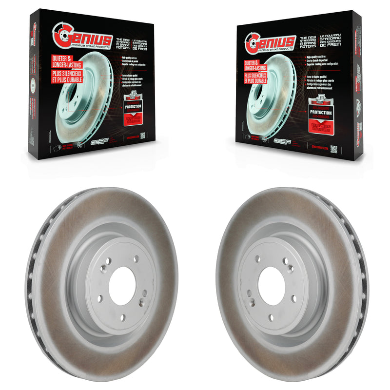 Genius KG-101984 Disc Brake Rotor for 2018-2023 Genesis G70, Kia Stinger - Front