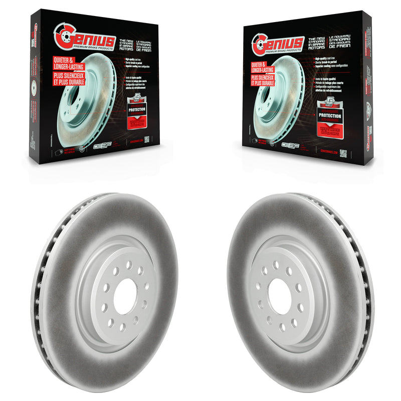 Genius KG-101990 Disc Brake Rotor for 2021-2023 Audi Q4 e-tron, Audi Q4 e-tron Sportback, Volkswagen ID.4 - Front