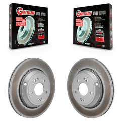 Genius KG-102013 Disc Brake Rotor for 2018-2023 Genesis G70, Kia Stinger, Genesis G80 - Rear
