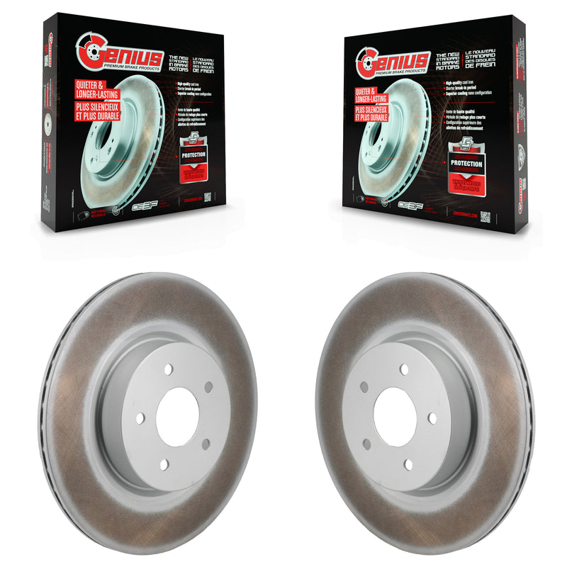 Genius KG-102031 Disc Brake Rotor for 2022-2023 Nissan ARIYA, INFINITI QX60 and More - Rear