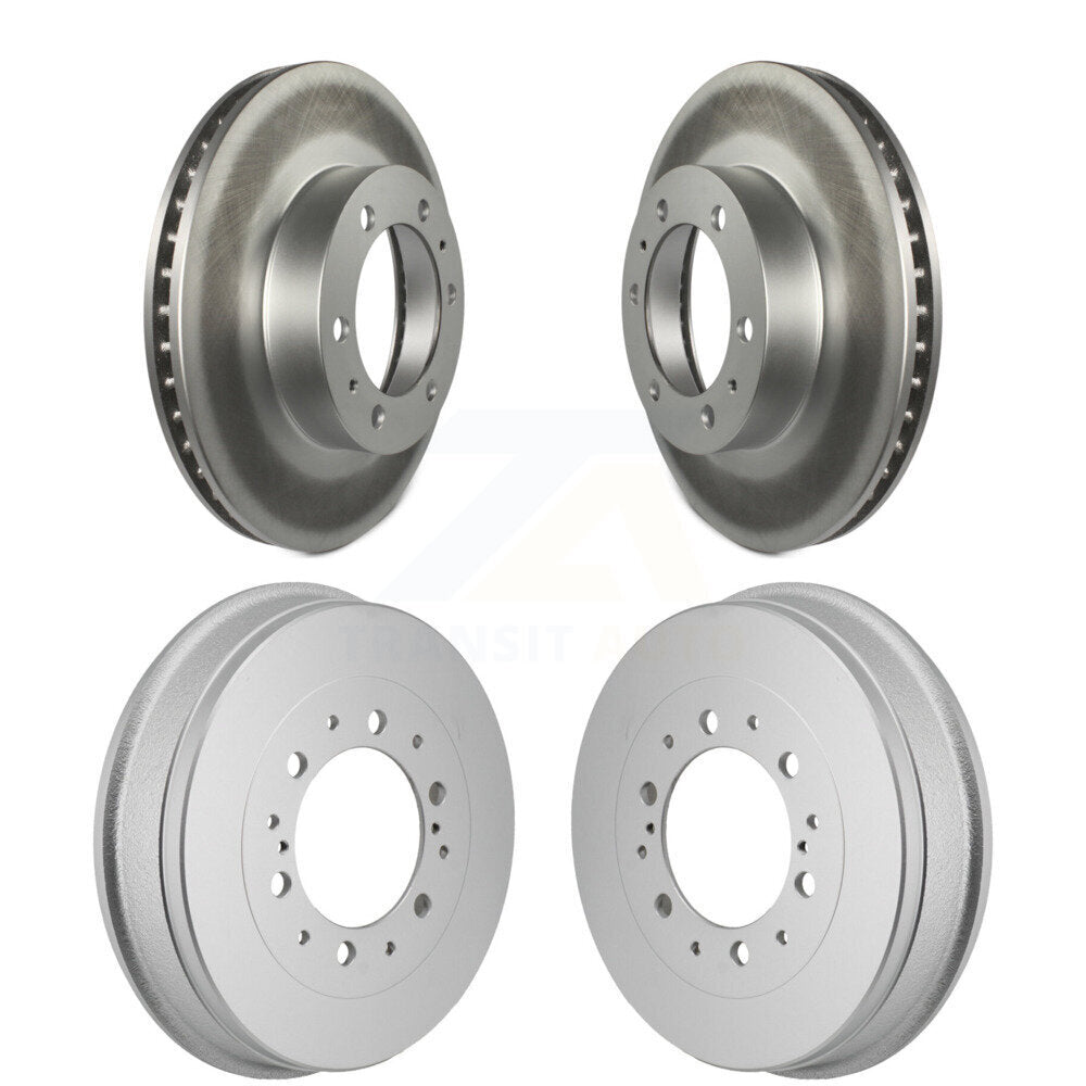 Genius KG-102036 Disc Brake Rotor and Hub Assembly for 2005-2023 Toyota Tacoma - Front and Rear