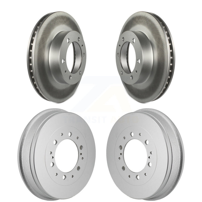 Genius KG-102036 Disc Brake Rotor and Hub Assembly for 2005-2023 Toyota Tacoma - Front and Rear