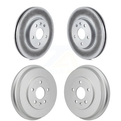 Genius KG-102038 Disc Brake Rotor and Hub Assembly for 2012-2020 Chevrolet Sonic - Front and Rear
