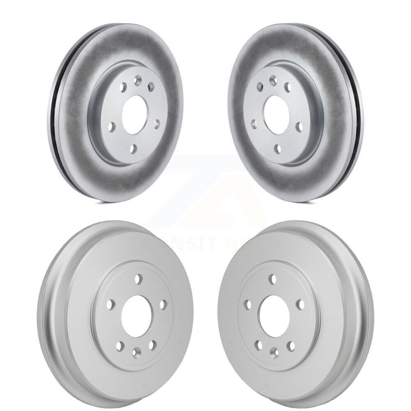 Genius KG-102038 Disc Brake Rotor and Hub Assembly for 2012-2020 Chevrolet Sonic - Front and Rear
