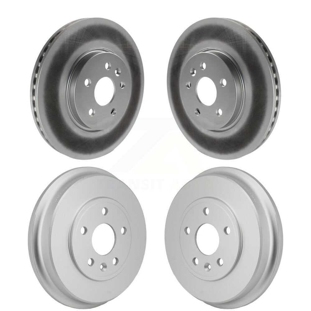Genius KG-102039 Disc Brake Rotor and Hub Assembly for 2013-2022 Chevrolet Trax, Chevrolet Sonic - Front and Rear