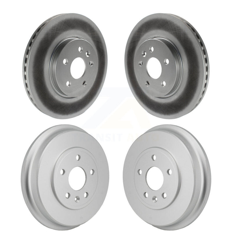 Genius KG-102039 Disc Brake Rotor and Hub Assembly for 2013-2022 Chevrolet Trax, Chevrolet Sonic - Front and Rear