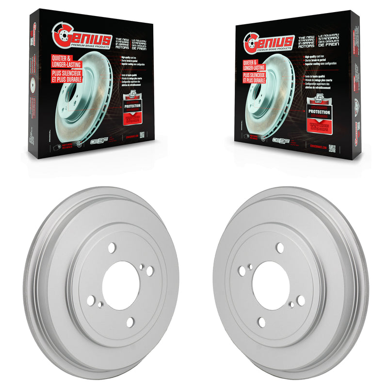Genius KG-102040 Brake Drum for 2013-2020 Honda Fit - Rear