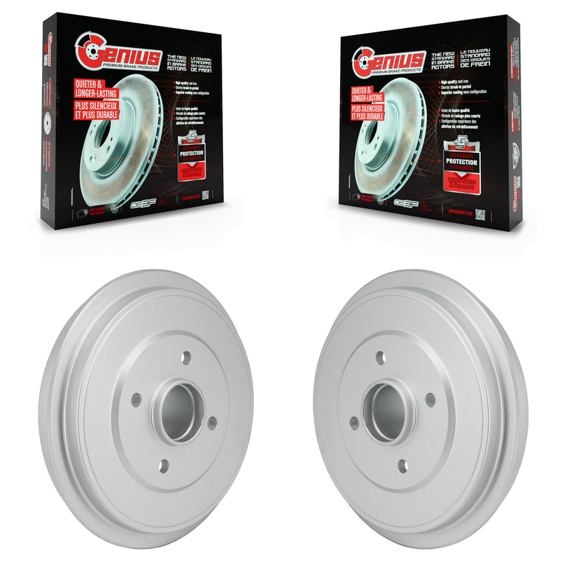 Genius KG-102041 Brake Drum for 2012-2019 Nissan Micra, Nissan Versa Note, Nissan Versa - Rear