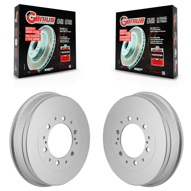 Genius KG-102042 Brake Drum for 2005-2023 Toyota Tacoma - Rear