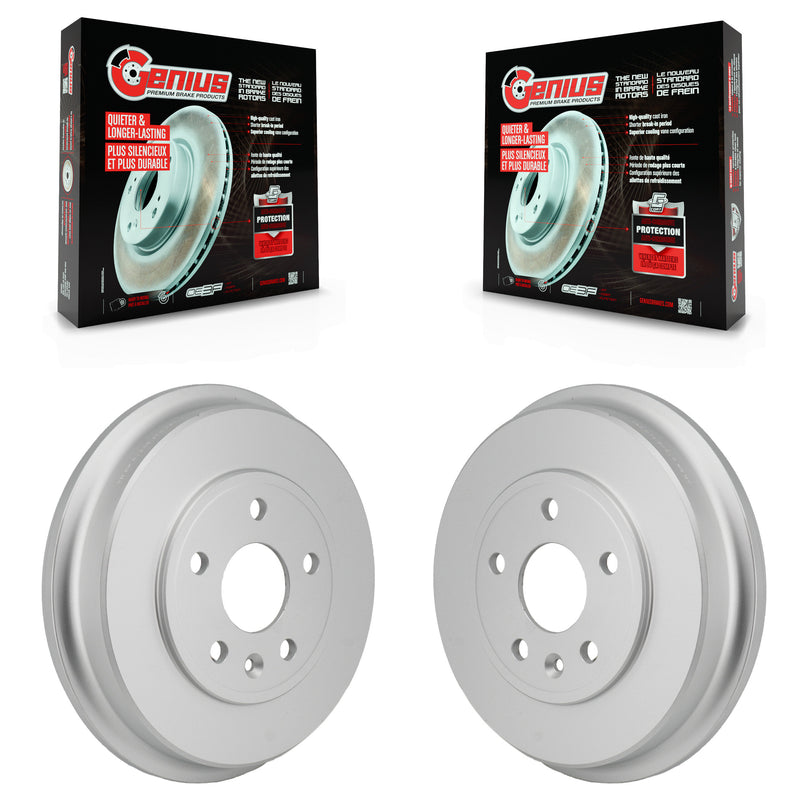 Genius KG-102043 Brake Drum for 2012-2022 Chevrolet Trax, Chevrolet Sonic - Rear