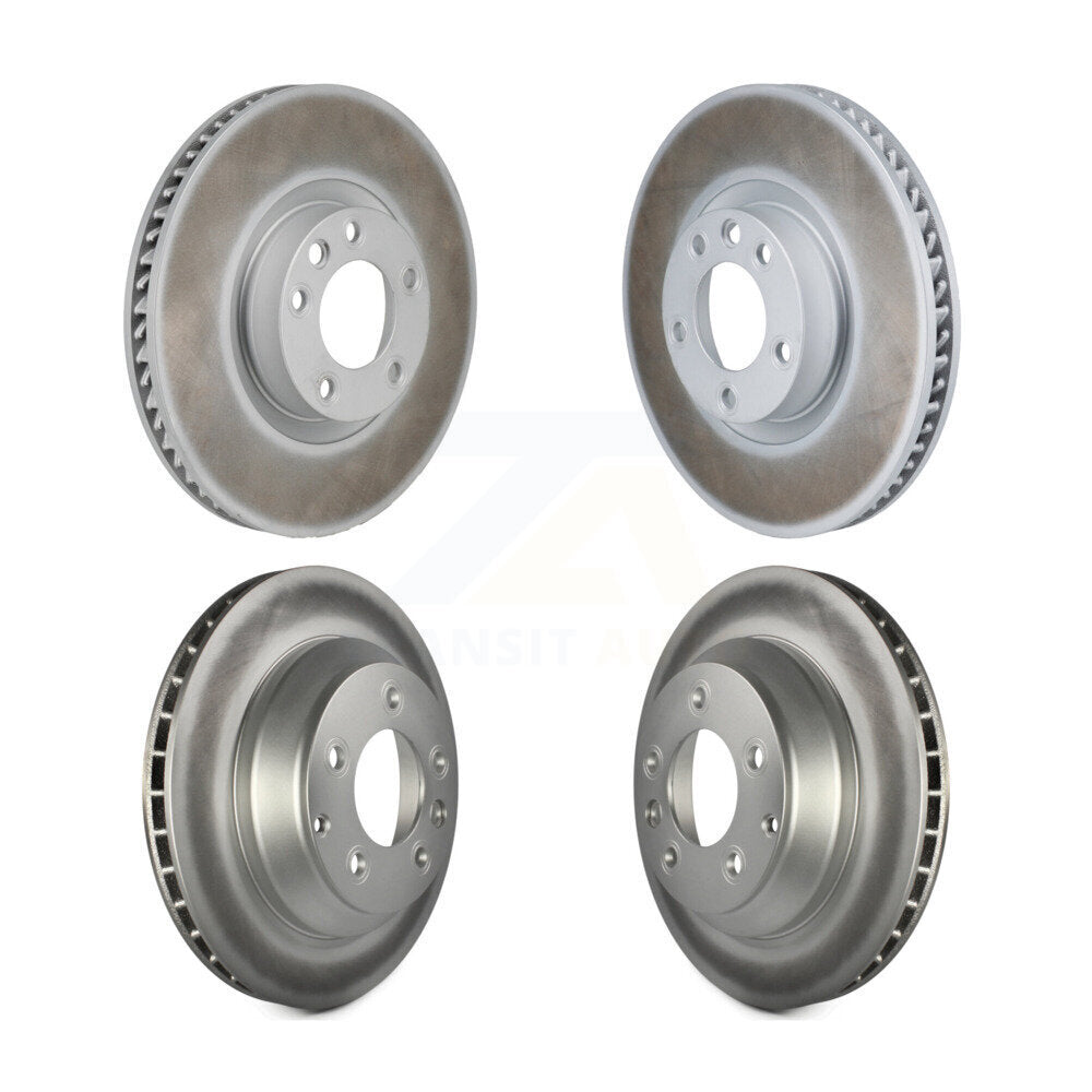 Genius KG-102046 Disc Brake Rotor for 2011-2018 Porsche Cayenne, Volkswagen Touareg - Front and Rear