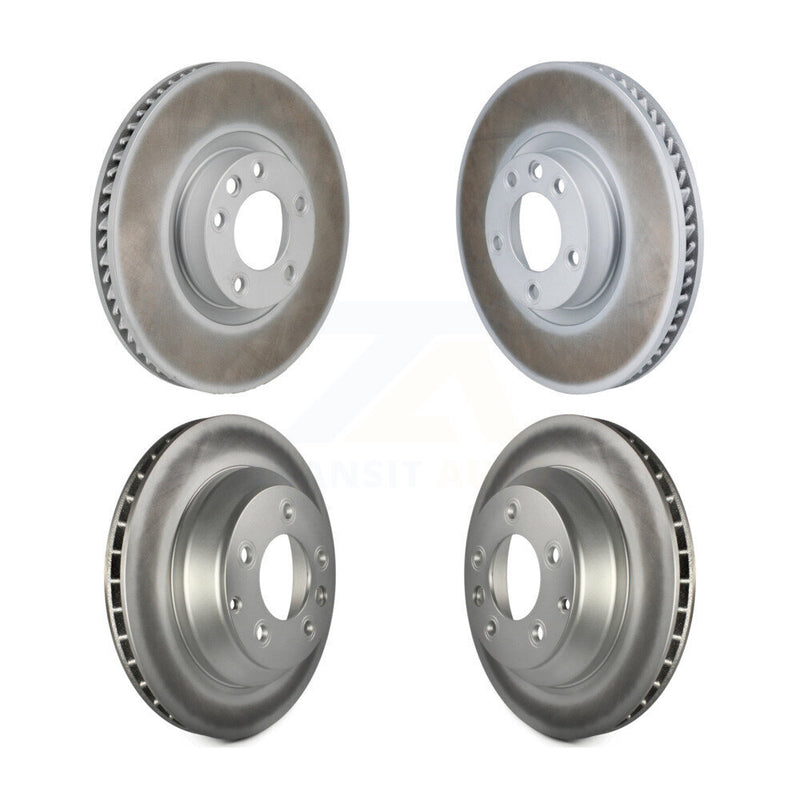 Genius KG-102046 Disc Brake Rotor for 2011-2018 Porsche Cayenne, Volkswagen Touareg - Front and Rear