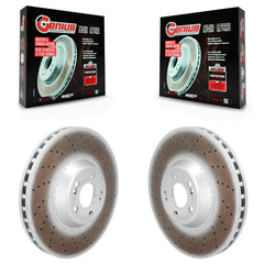 Genius KG-102051 Disc Brake Rotor for 2014-2021 Mercedes-Benz S450, Mercedes-Benz S560 and More - Front