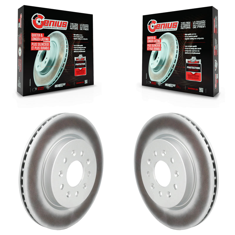 Genius KG-102053 Disc Brake Rotor for 2020-2024 Cadillac CT4 - Rear