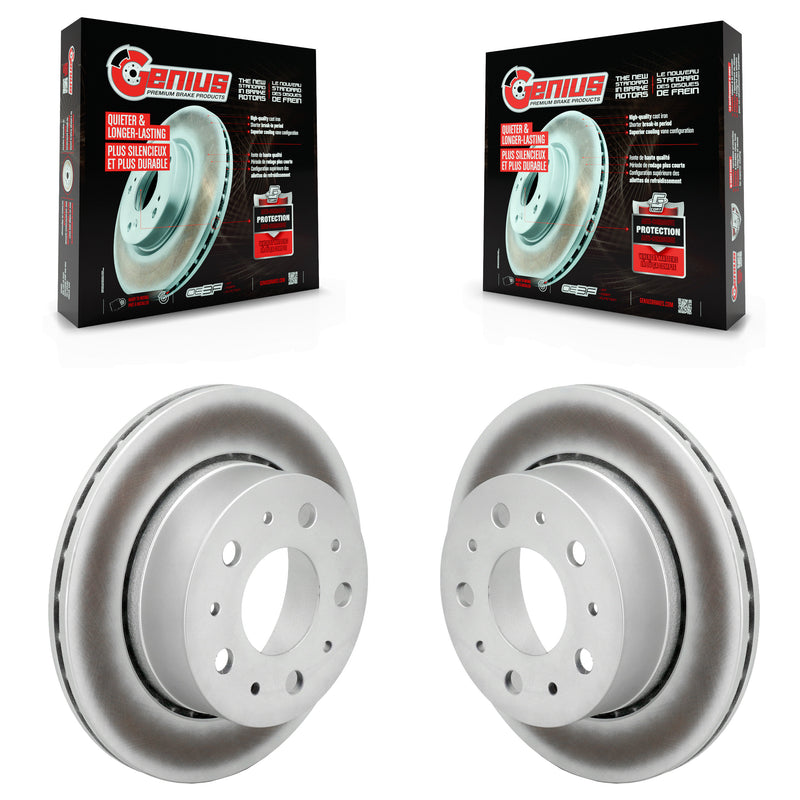 Genius KG-102059 Disc Brake Rotor for 2022-2024 Ram ProMaster 1500, Ram ProMaster 2500, Ram ProMaster 3500 - Rear