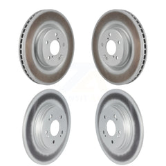 Genius KG-102069 Disc Brake Rotor for 2023-2024 Honda Pilot - Front and Rear