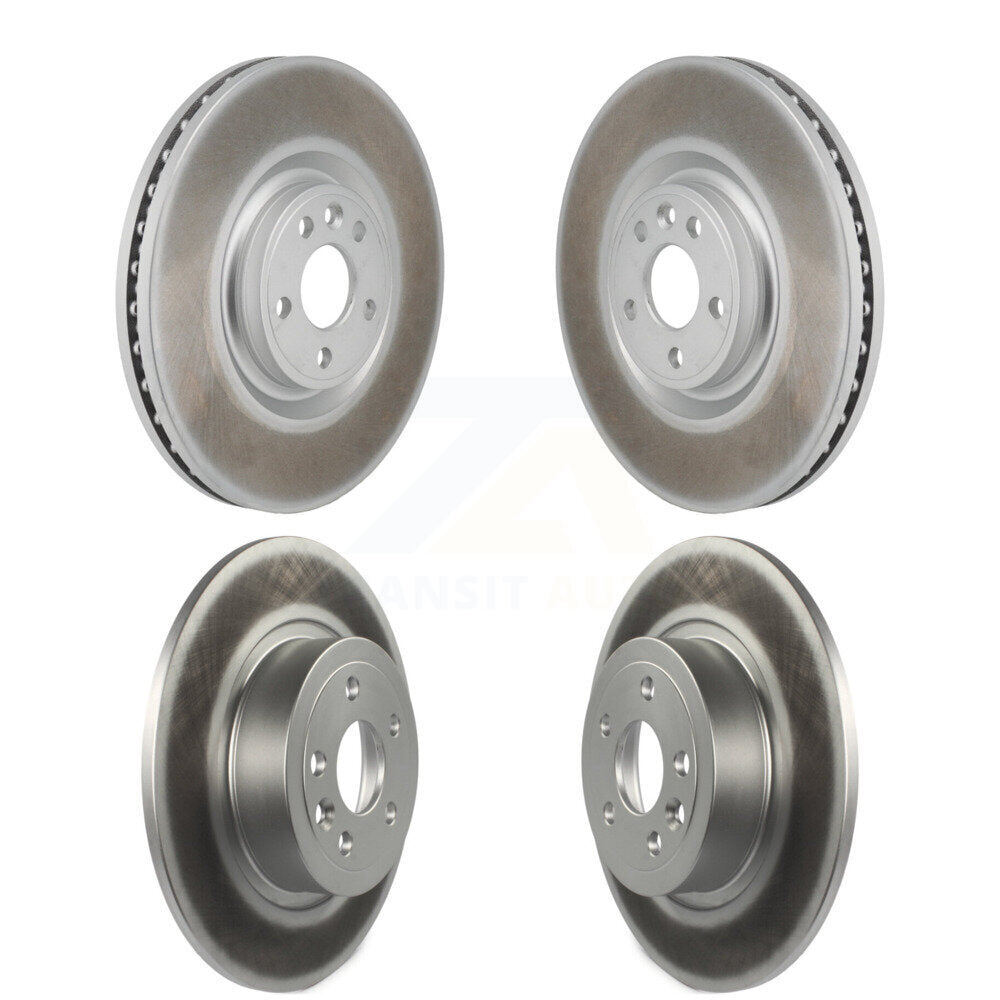 Genius KG-102073 Disc Brake Rotor for 2016-2019 Land Rover Range Rover Evoque - Front and Rear